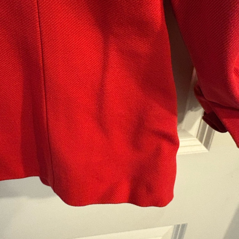 J. Crew Women's Vibrant Red Blazer